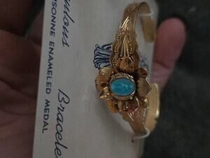 Vintage cloisonne bracelet